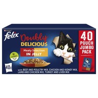 Felix As Good as It Looks Doubly Delicious Adult Cat Food (Meaty Selection) big image