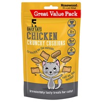 Rosewood Crunchy Chicken Cushions Value Pack 200g big image