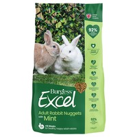 Burgess Excel Adult Rabbit Nuggets with Mint big image