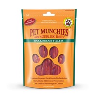 Pet Munchies Duck Breast Fillet Treats for Dogs 80g big image