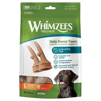 Whimzees Antlers Dog Chews big image