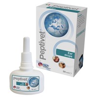 Peptivet Ear Drops for Cats and Dogs 50ml big image