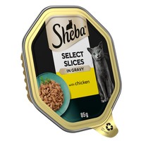 Sheba Select Slices Adult Wet Cat Food in Gravy (Chicken) big image