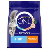 Purina ONE Light Adult Dry Cat Food (Chicken & Wheat) 2.8kg big image