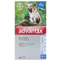 Advantix for Extra Large Dogs 4.0 ml - From £20.50