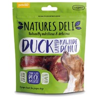 Natures Deli Duck Wrapped Rawhide Donut 75g big image