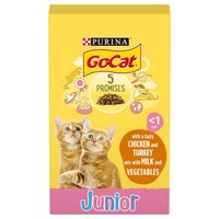 Purina Go-Cat Kitten Dry Cat Food (Chicken with Milk & Vegetables) 2kg big image