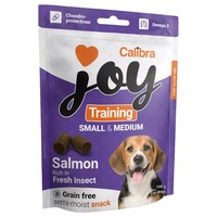 Calibra Joy Training Small & Medium Dog Treats (Salmon & Insect) 150g big image