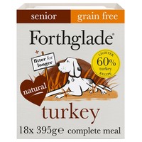 Forthglade Grain Free Complete Senior Wet Dog Food (Turkey with Butternut Squash) big image