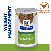 Hills Prescription Diet Metabolic Tins for Dogs (Stew with Chicken & Vegetables) big image