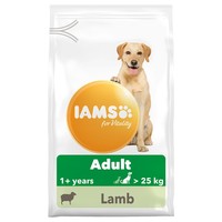 Iams for Vitality Large Breed Adult Dog Food (Lamb) 12kg big image