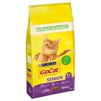 Purina Go-Cat Senior Adult Dry Cat Food (Chicken with Vegetables) 2kg big image