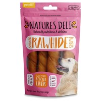 Natures Deli Smoked Hide Twist with Chicken Liver 150g big image