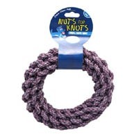 Nuts For Knots Ring Dog Toy big image