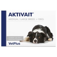 Aktivait Tablets for Medium/Large Dogs (Pack of 60) big image