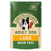 James Wellbeloved Adult Dog Grain Free Wet Food Pouches big image