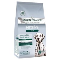 Arden Grange Sensitive Adult Dog Dry Food (Ocean White Fish & Potato) big image