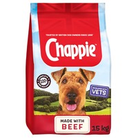 Chappie Complete Adult Dry Dog Food (Beef & Wholegrain) 15kg big image