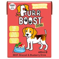 Furr Boost Dog Hydration Drink Carton (Beef, Broccoli and Blueberry) 400ml big image