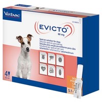 Evicto 60mg Spot-On Solution for Small Dogs (4 Pipettes) big image