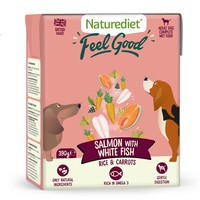 Naturediet Feel Good Wet Food for Adult Dogs (Salmon) big image