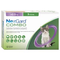 Nexgard Combo <2.5kg Spot-On Solution for Small Cats big image
