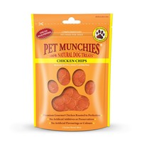 Pet Munchies Chicken Chips Treats for Dogs 100g big image