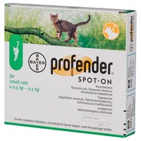 Profender Spot-On Solution for Small Cats big image
