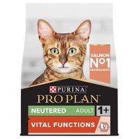 Purina Pro Plan Vital Functions Sterilised Adult Cat Food (Salmon) 3Kg big image