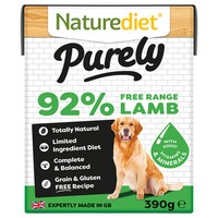 Naturediet Purely Wet Food for Dogs (Lamb) big image