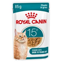 Royal Canin Ageing 15+ Adult Wet Cat Food in Gravy big image