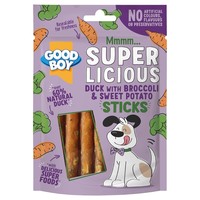 Good Boy Superlicious Sticks Dog Treats (Duck with Broccoli & Sweet Potato) 70g big image