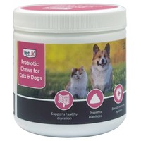 VetUK Probiotic Soft Chews for Dogs and Cats (120 Chews) big image