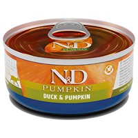 Farmina N&D Pumpkin Wet Cat Food (Duck & Pumpkin) big image