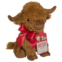 Good Boy Gift Highland Cow Dog Toy big image