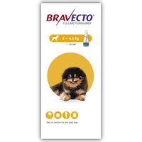 Bravecto 112.5mg Spot-On Solution for Toy Dogs (Single Pipette) big image