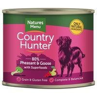 Natures Menu Country Hunter Dog Food Cans (Pheasant and Goose) big image