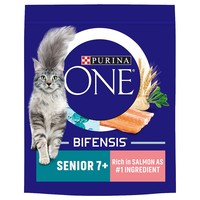 Purina ONE Senior 7+ Adult Dry Cat Food (Salmon) big image