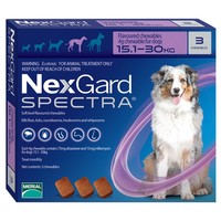 NexGard Spectra Chewable Tablets for Large Dogs big image