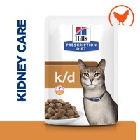 Hills Prescription Diet KD Pouches for Cats big image