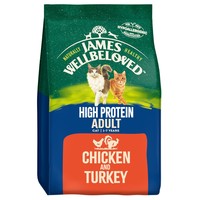 James Wellbeloved High Protein Adult Cat Food (Chicken & Turkey) 1.4kg big image