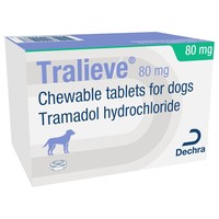 Tralieve 80mg Chewable Tablets for Dogs big image