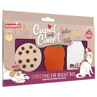 Rosewood Cupid & Comet Christmas Eve Biscuit Box for Dogs 105g big image