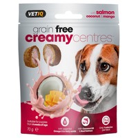 VetIQ Grain Free Creamy Centres (Salmon, Coconut & Mango) 70g big image