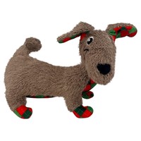 KONG Holiday PupSqueaks Tucker Dog Toy big image