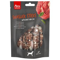 Pets Unlimited Dog Shaslick Sticks with Beef and Cod 100g big image
