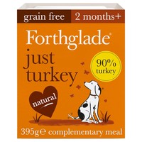 Forthglade Grain Free Complementary Adult Wet Dog Food (Just Turkey) big image