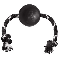 KONG Extreme Ball with Rope Large Dog Toy big image
