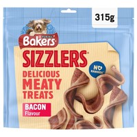 Bakers Sizzlers Dog Treats (Bacon) big image