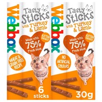 Webbox Tasty Sticks Cat Treat with Turkey & Lamb (6 Pack) big image